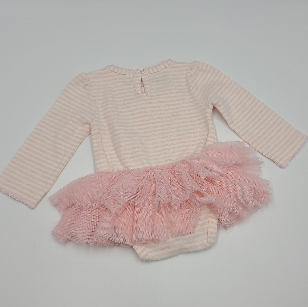 Mud Pie baby girl bunny outfit with tutu size  3-6 months - Picture 5 of 5
